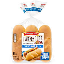 Pepperidge light style 7 grain bread is delicious, with 45 calories per slice. White Sausage Buns Pepperidge Farm