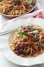 Pates Sauce Tomates Aubergine Et Poivrons Recette Meilleures Recettes Saines Recettes Minceur Cuisine Culinaire