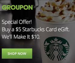 Groupon freebies, groupon invitation only deals, promotional products, charities, donations, purchases with student discounts, and purchases of groupon gift cards or groupon egift cards, starbucks gift cards are not eligible for sb. 10 Starbucks Giftcard For Just 5 50 With Groupon