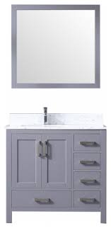 We did not find results for: 36 Inch Modern Dark Gray Bathroom Vanity Left Side Offset Sink Choice Of Top Transitional Bathroom Vanities And Sink Consoles By Unique Online Furniture Houzz