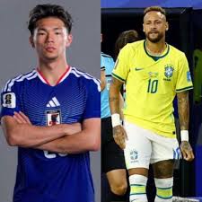 🚨🚨Perguntado pela imprensa japonesa sobre qual era sua primeira impress&atilde;o  da sele&ccedil;&atilde;o brasileira, Kento Shiogai respondeu de forma direta: "Neymar".  Segundo o jovem atacante, antes mesmo de pensar na equipe como um