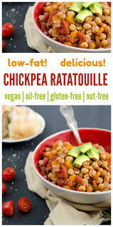 Chickpea Ratatouille One Pot Meal Vegan Gluten Free Oil Free Recipe Whole Food Recipes Vegetarian Recipes Vegan Recipes