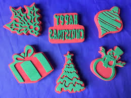 Moosgummi Stempel Weihnachten 6 Teilig 6 8 Cm Stempel Selber Machen Basteln Stempel