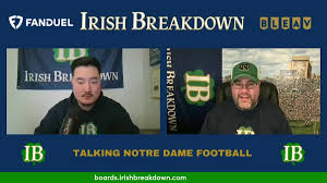 Three Notre Dame Players Projected In First Two Rounds In Dane Brugler's Latest NFL Mock Draft