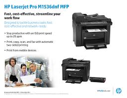 Pcl 5, pcl 6, postscript 3. Hp Laserjet Pro M1536dnf Mfp Manualzz