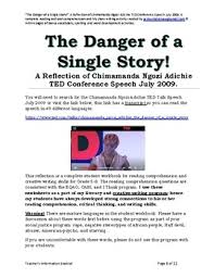 This speech was originally delivered at tedglobal in july of 2009. The Danger Of A Single Story A Reflection Of Chimamanda Ngozi Adichie Ted Talk