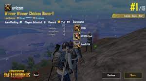 Pin By Shubham On Uvicom S Pubg Mobile Stat Winner Winner Chicken Dinner Arcade Enemy