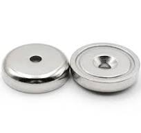 Round Base Neodymium Countersunk Pot Magnet with Hole ...