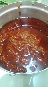 Cara membuat nasi lemak : Pin Di Sambal Cili Bajak