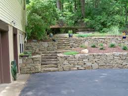 They help to accommodate changes in grade in a landscape with uneven topography. Retaining Wall Designs Ideas Tiered Design House Plans 97976