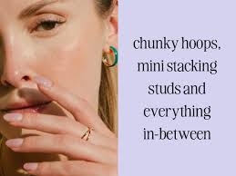 Amazon.com: Honeycat Tiny Trinity Ball Stud Earrings in 18k Gold Plated