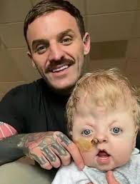 Geordie Shore's Aaron Chalmers shares snap of his baby son battling rare  illness