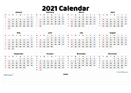 Editable weekly schedule creative images. Free Printable 2021 Yearly Calendar With Week Numbers 21ytw138 Printable Yearly Calendar Yearly Calendar Template Calendar With Week Numbers