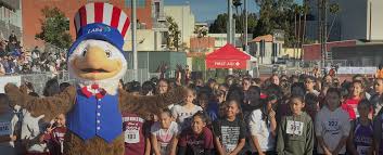 Flexible trinity in nylon dress. Run4fun La84 Foundation