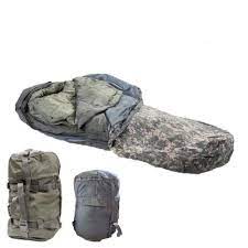 Genuine Issue Military Surplus 5 Piece Modular Sleep System Mss Mcguire Army Navy