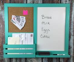 Room for recipes, grocery lists or notes. Kitchen Organizer Dry Erase Board Bulletin Board Mail Etsy Dry Erase Board Erase Board Dry Erase