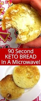 Keto Bread In A Mug With Almond Flour Microwave Recipe Recipe Keto Recipes Easy 90 Second Keto Bread Keto Mug Bread
