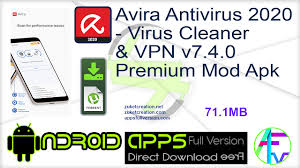 Maybe you would like to learn more about one of these? Avira Antivirus 2020 Virus Cleaner Vpn V7 4 0 Premium Mod Apk Softwares Latest Update Free Download