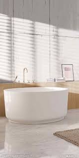 Traumhafte Freistehende Badewanne Mit Landhausstil Armatur Skybad De In 2020 Moderne Hausentwurfe Rustikale Bader Kleines Bad Mit Dusche