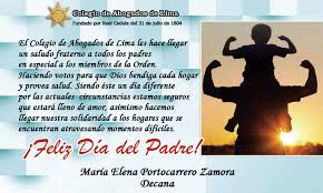 Carcache y los otros cinco acusados rezaron en voz alta el padre nuestro, mandaron saludos a su familia, dijeron fuerza nicaragua y con voz. Saludo Por El Dia Del Padre Colegio De Abogados De Lima Cal