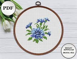 Check spelling or type a new query. The Blue Flower Cross Stitch Cornflowers Cute Small Quick Wall Etsy In 2021 Floral Cross Stitch Tiny Cross Stitch Cross Stitch