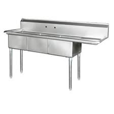 3 compartment sink stainless steel