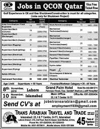 Trans Arabian Travel Trade Qatar Jobs 2019 Trans Arabian Travel Trade Qatar Jobs 2019 Are Available For Various Posts Vie Travel Trade Job Trading Quotes