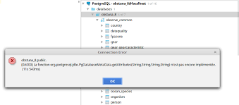 Postgresql Showing Tables Problem Ides Support Intellij Platform Jetbrains