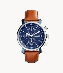 Votre panier est trop plein. Montre Rhett Chronographe En Cuir Marron Bq2163 Fossil