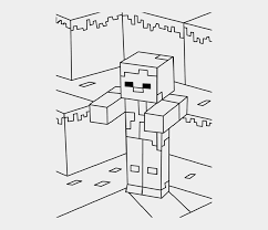 One lunge and a zombie flies into the abyss. Minecraft Zombie Coloring Pages Cliparts Cartoons Jing Fm