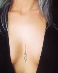 33 Ideas Tattoo Heart Chest Style Chest Tattoos For Women Sternum Tattoo Tiny Tattoos For Women