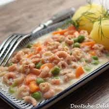 Busumer Krabbenragout Deutsche Delikatessen De Rezept Essen Rezepte Hauptmahlzeit