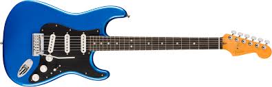 Fender American Ultra II Stratocaster - noble blue Str shape electric guitar