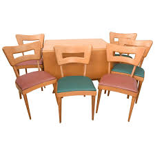 Maple Heywood Wakefield Drop Leaf Dining Table 1950s Saturday Sale Drop Leaf Dining Table Modern Dining Room Set Dining Room Sets
