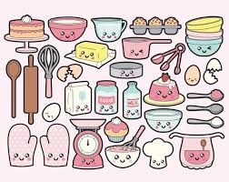 Premium Vector Clipart Kawaii Baking Clipart Kawaii Baking Clip Art Set High Quality Vectors Instant Download Kawaii Bake Clipart Dibujos Kawaii Cosas Kawaii Garabatos Kawaii