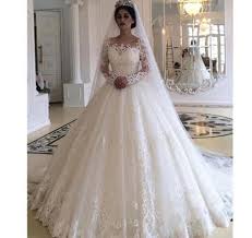 Plus Size Wedding Dresses Robe De Mariee Long Sleeve Ball Gown Gorgeous Bridal Long Sleeve Wedding Dress Lace Ball Gown Wedding Dress Ball Gowns Wedding