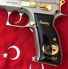 Tabanca Kabzeleri Pistol Grips Panosundaki Pin