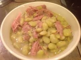 Lima Beans With Smoked Turkey Recipe Smoked Turkey Smoked Turkey Recipes Lima Beans
