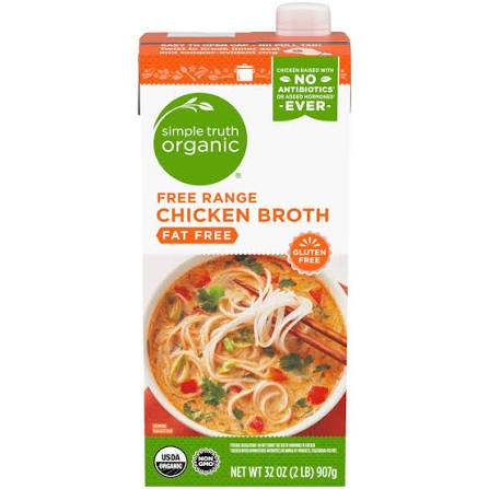 Simple Truth Organic® Fat Free Free Range Chicken Broth, 32 oz - Pick 'n  Save