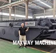 MAX300PU amphibious pontoon undercarriage for 30--40 ton ...