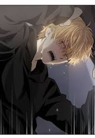 Alone sad anime boy in rain pic hwb13209 love sad boy. Sad Anime