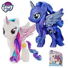 Original My Little Pony Universe Moon Princess Decoration Doll Model Toys For Children Baby Birthday Gift For Girls Bonecas Action Figures Aliexpress Princess luna, known as nightmare moon or night mare moon when transformed or under certain other circumstances, is an alicorn pony, the younger sister of princess celestia. original my little pony universe moon princess decoration doll model toys for children baby birthday gift for girls bonecas