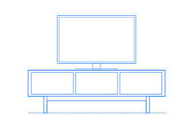 tv stand media console dimensions drawings dimensions