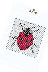 Santa at the tree santa counted cross stitch pattern by tereena clarke to download and print online. Seven Spot Lady Bug Pattern Free Cross Stitch Patterns Dmc
