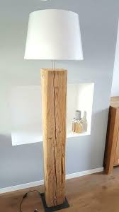 Stehlampe Holz Leuchte Holzlampe Naturholz Design Holzbalken In Bayern Waldkraiburg Stehlampe Holz Designer Stehleuchten Holzlampe