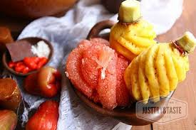 Kalau punya buah pepaya tapi mash muda atau mangkel, coba aja dibuat sayur. Jenis Buah Untuk Rujak 7 Bulanan Edukasi Lif Co Id