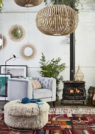 Embrace Unique Style With The Eclectibles Trend Combining Scandi Style With Bold Bohemian Influen With Images Fabric Chair Living Room Unique Home Decor Quirky Home Decor