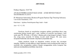 Maybe you would like to learn more about one of these? Pengertian Abstrak Fungsi Jenis Dan Struktur Terlengkap
