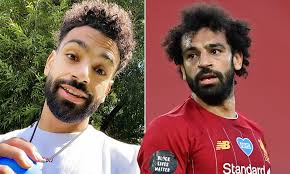 In a curtain haircut, the hair on top of the head expands out. Mohamed Salah Ditches Trademark Afro For Fresh Fade As Liverpool Star Shows Off His New Look Daily Mail Online