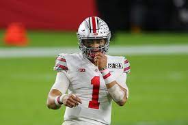 The obvious omission from that short list is ohio state's justin fields, and his absence only makes sense under one condition. Oewyrhgofhj M